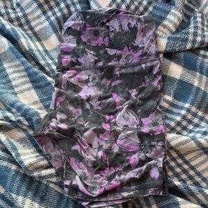 lululemon athletica Purple Floral Athletic Shorts